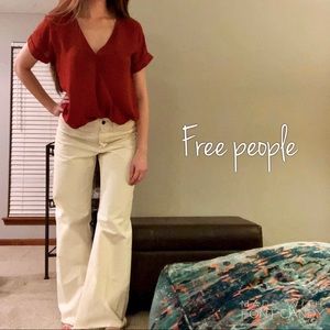 Free People high-waisted pants